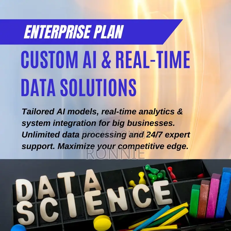 Custom Ai Real-Time Data Solutions - Enterprise Plan Kenya