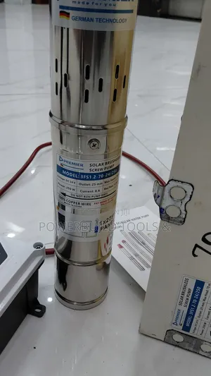 Premier Dc Solar Submersible Pump 140m Head 750w