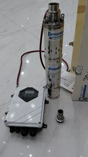 Premier Dc Solar Submersible Pump 140m Head 750w