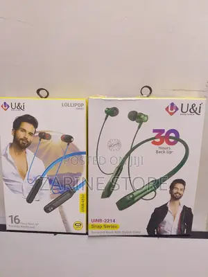 U I Wireless Neckband Type C Charging Many Talk/Music Time