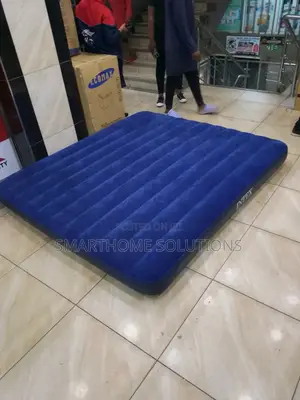 Colour Blue Original 6*6 Inflatable Matress. New
