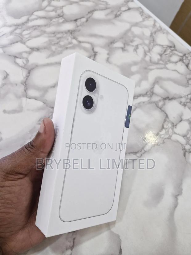 New Apple iPhone 16 128 GB White - thumbnail 2