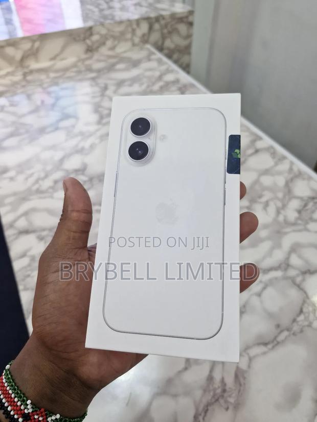 New Apple iPhone 16 128 GB White - thumbnail 3