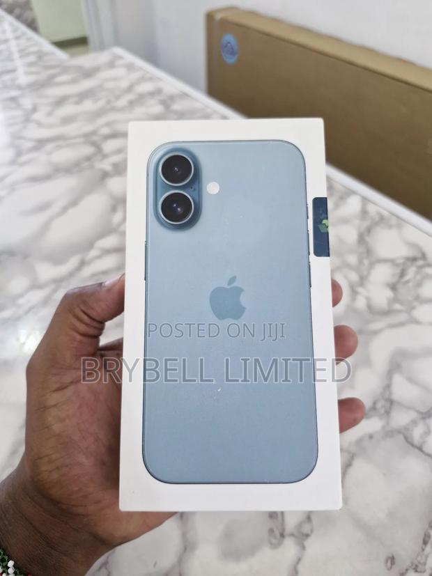 New Apple iPhone 16 128 GB Blue - thumbnail 3