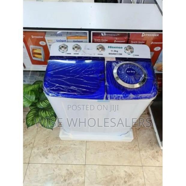 Hisense Wsrb113w - 11kg Twin Tub Washing Machine