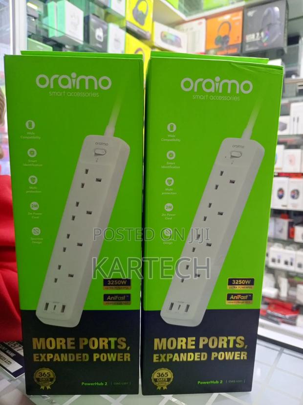 Oraimo Powerhub 2: Compact Portable Charging Solution - main view