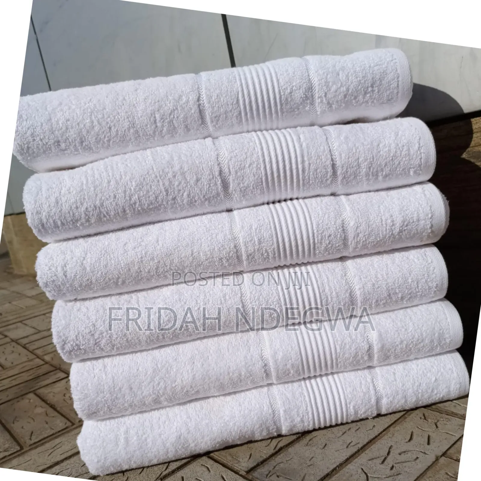 White Top Quality  Luxury Towels