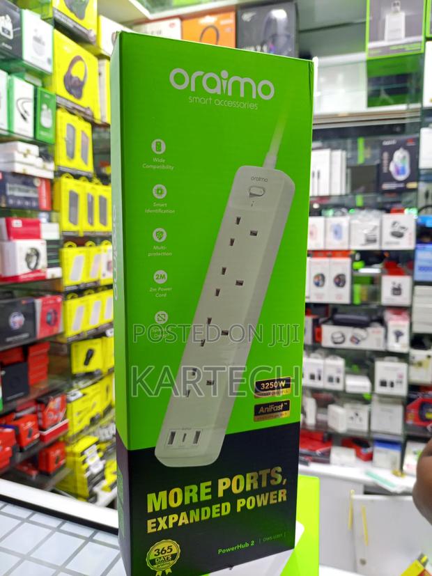 Oraimo Powerhub 2 3250w Multi-Functional Power Extension With Usb Port