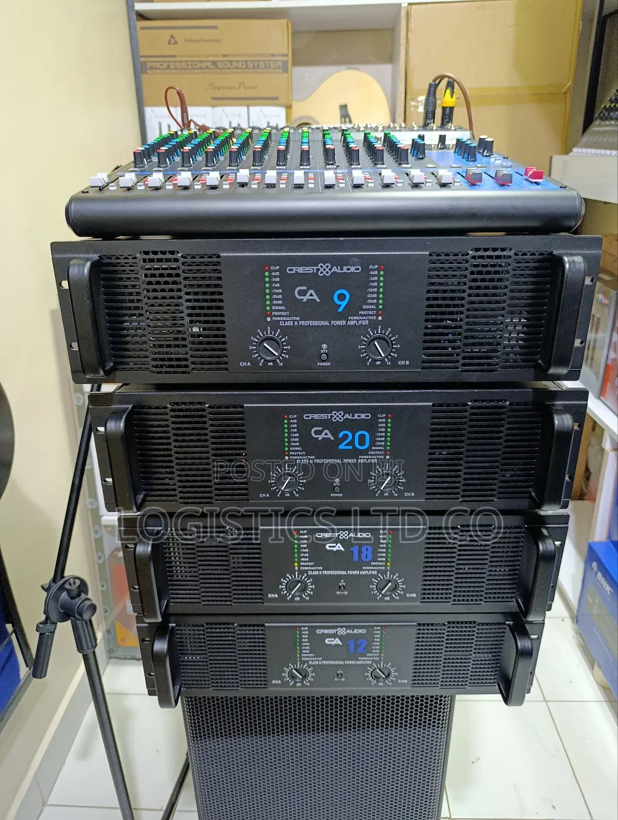 Crest Audio Ca9/Ca12/Ca18/Ca20 Class H Professional Power Amplifier