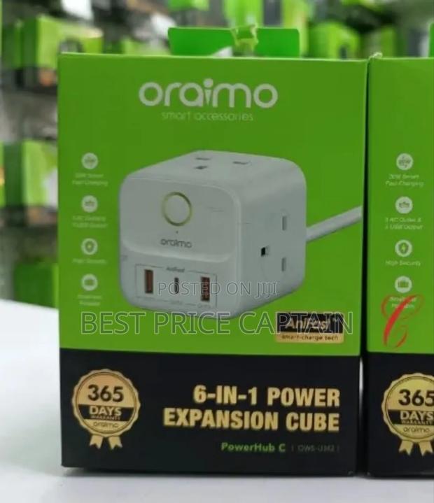 6 in 1 Power Hub Oraimo - thumbnail 2