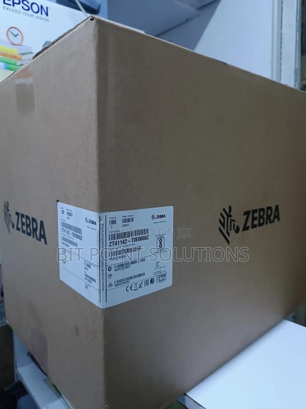 Zebra Zt411 Industrial Barcode Label Thermal Printer - main view