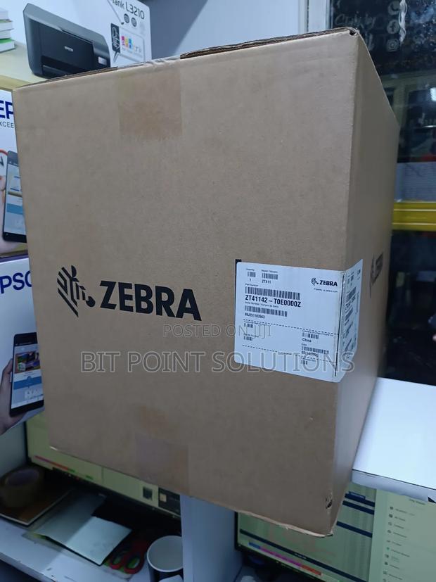 Zebra Zt411 Industrial Barcode Label Thermal Printer - thumbnail 3