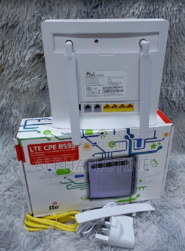 Huawei B593 Lte 4g Wi-Fi Routercompatible With All Mobile Network