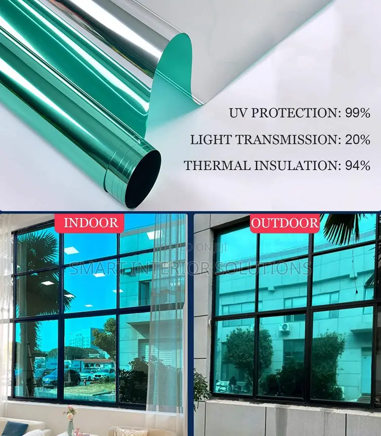 Green Reflective Window Film