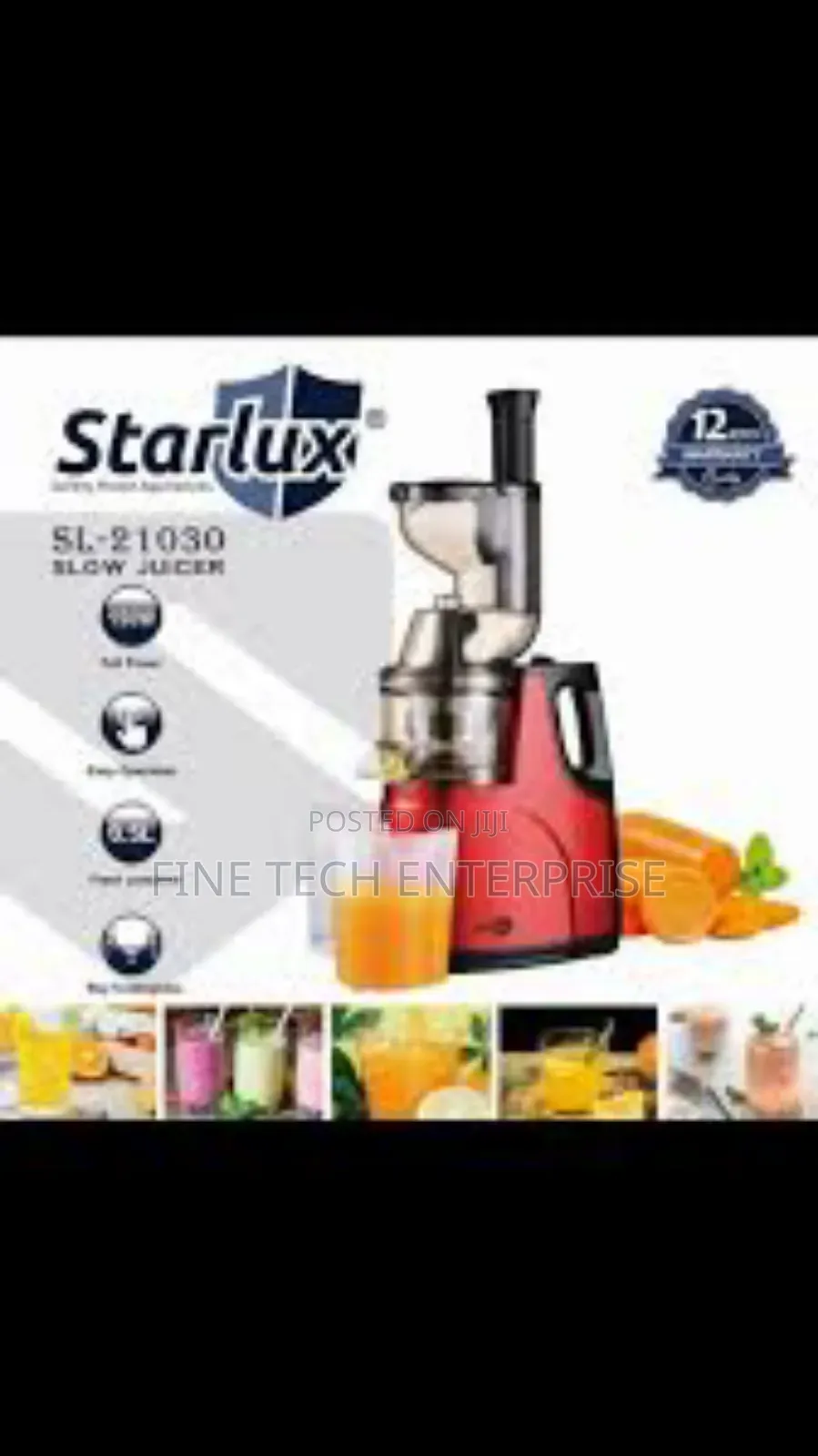 Starlux Slow Juicer