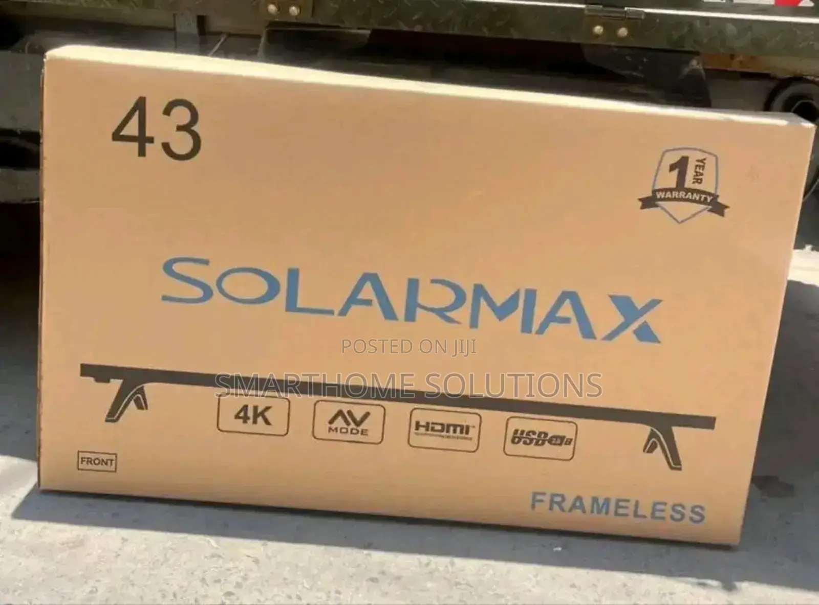 Solarmax 43" Smart Tv | Crystal Clear Display
