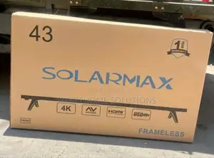 Solarmax 43" Smart Tv | Crystal Clear Display