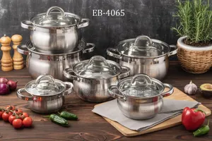 12pc Edenburg Stainless Steel Cookware