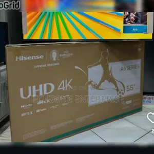 Hisense 55 Inch Uhd Smart Tv 55a6n With Voice Control 