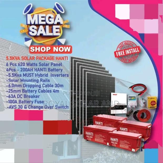 5.5kw Solar Energy 48v - main view