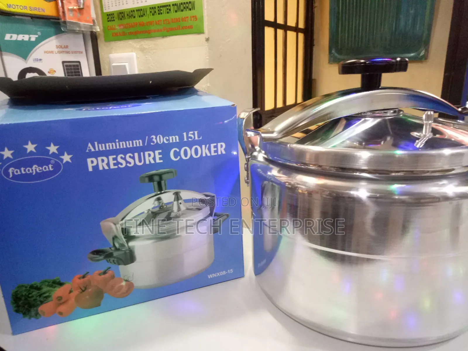 Aluminium Pressure Cooker 15 Litre