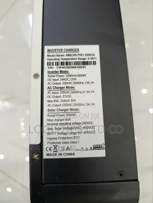 Amizar Pro 3.2kva Solar Hybrid Inverter