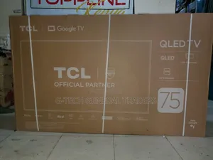 Tcl Frameless 75inch Qled Frameless Tv, Youtube, Netflix
