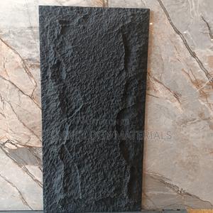 Pu Black Faux Stone - main view