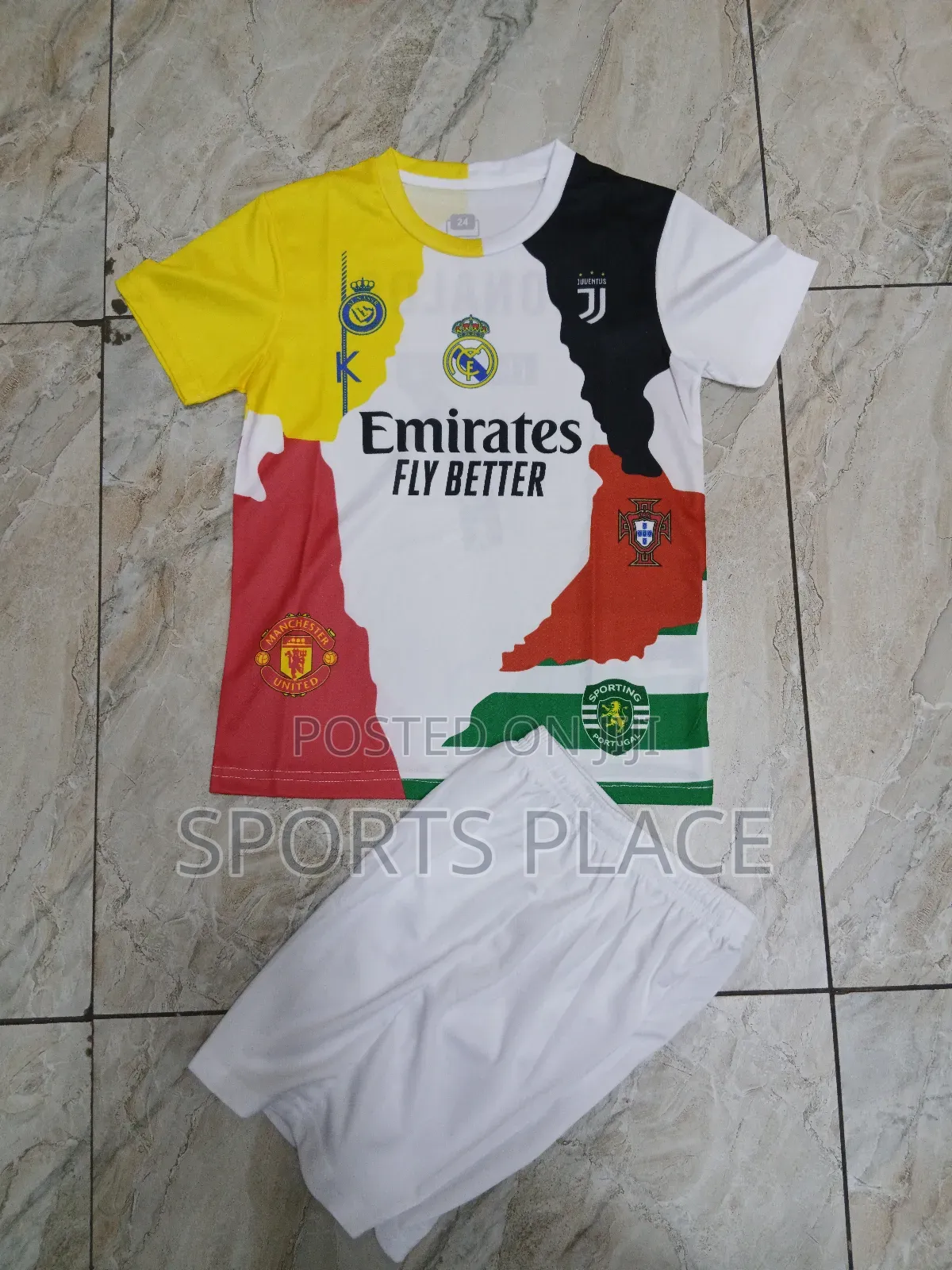 Christiano Ronaldo Tribute Jersey for Children