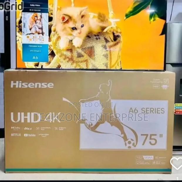 Hisense 75′′ A6n Uhd Smart Frameless Tv – 75a6n Voice Control  - thumbnail 2