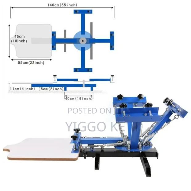 1 Station 4 Colors Screen Printers - thumbnail 5
