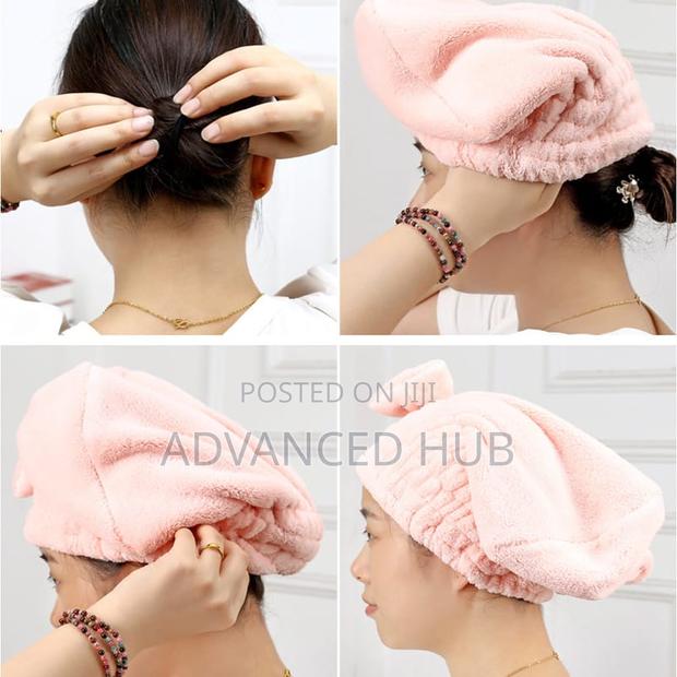 Super Absorbent Quick Drying Hair Cap - thumbnail 4