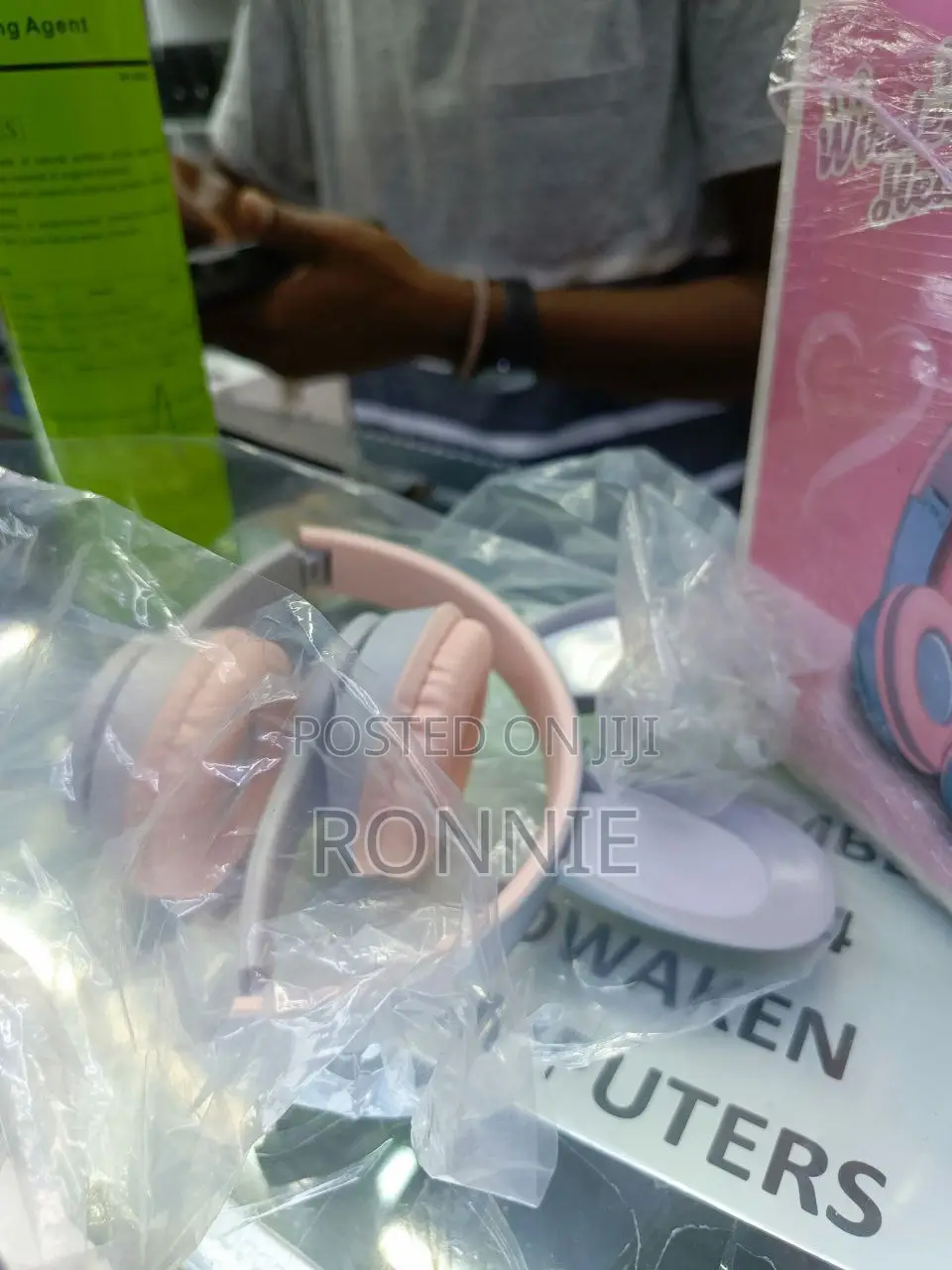 Kids Wireless Bluetooth Headphones With Cute Bunny Ears