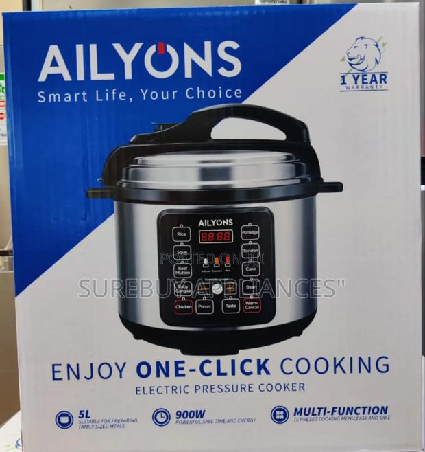 Ailyons 5litres Pressure Cooker - main view