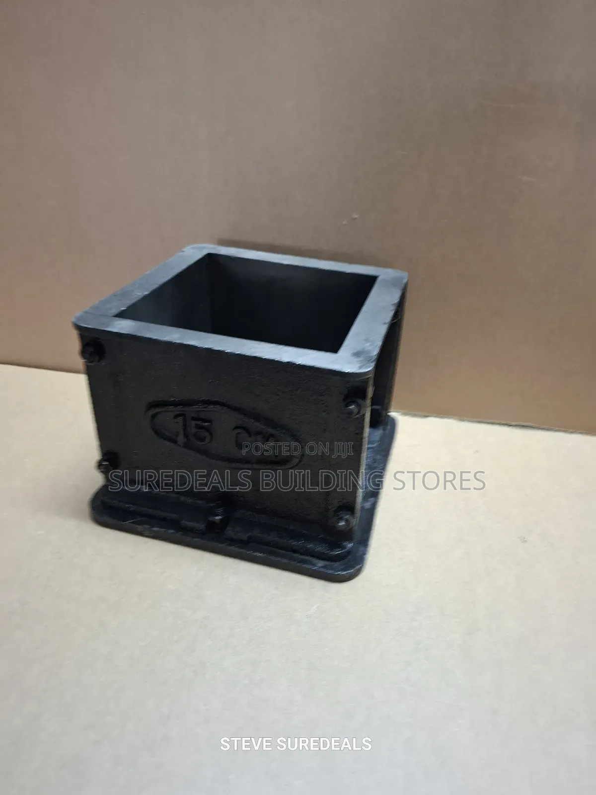 Cast Iron Cube Mould for Testing Concrete Strength