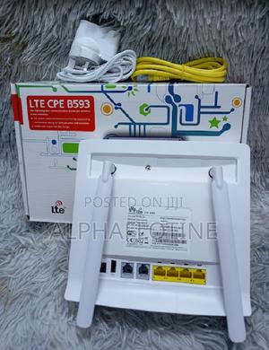 Huawei B593 Lte 4g Wifi Router With Two External Antennae - main view