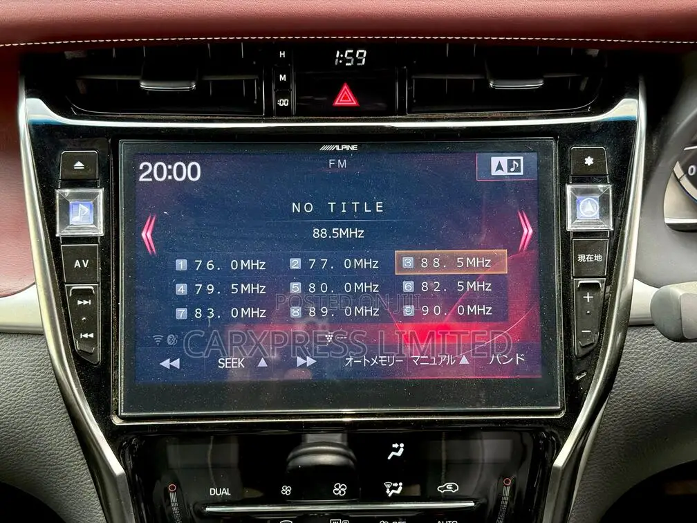 Toyota Harrier 2019 Red