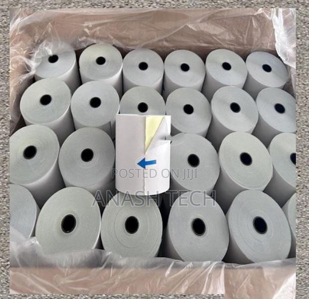 Restocked Pack of 50 Rolls 80mm X 79mm Thermal Paper Roll