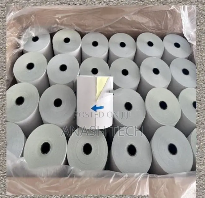 Restocked Pack of 50 Rolls 80mm X 79mm Thermal Paper Roll