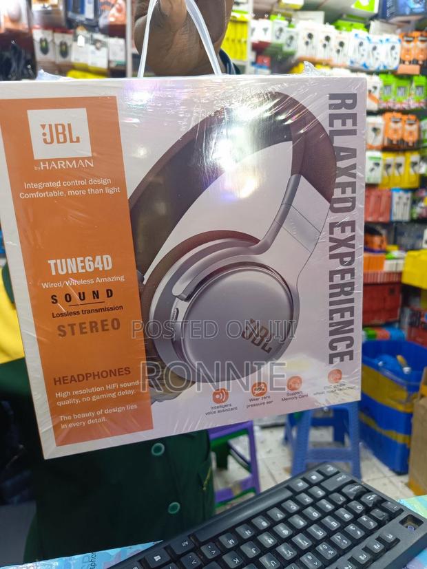 JBL Tune64d Wireless/Wired Stereo Headphones