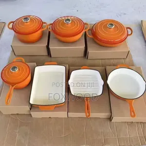 11pcs Cast Iron Cookware