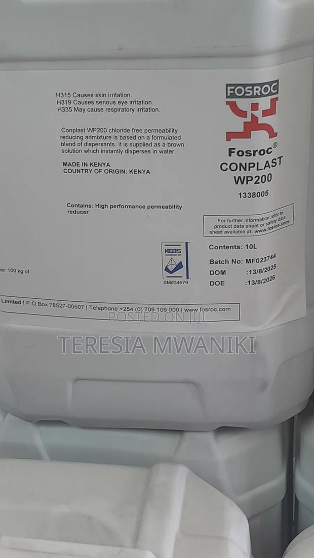 Fosroc  Conplast Wp  200 (10ltrs) - thumbnail 5