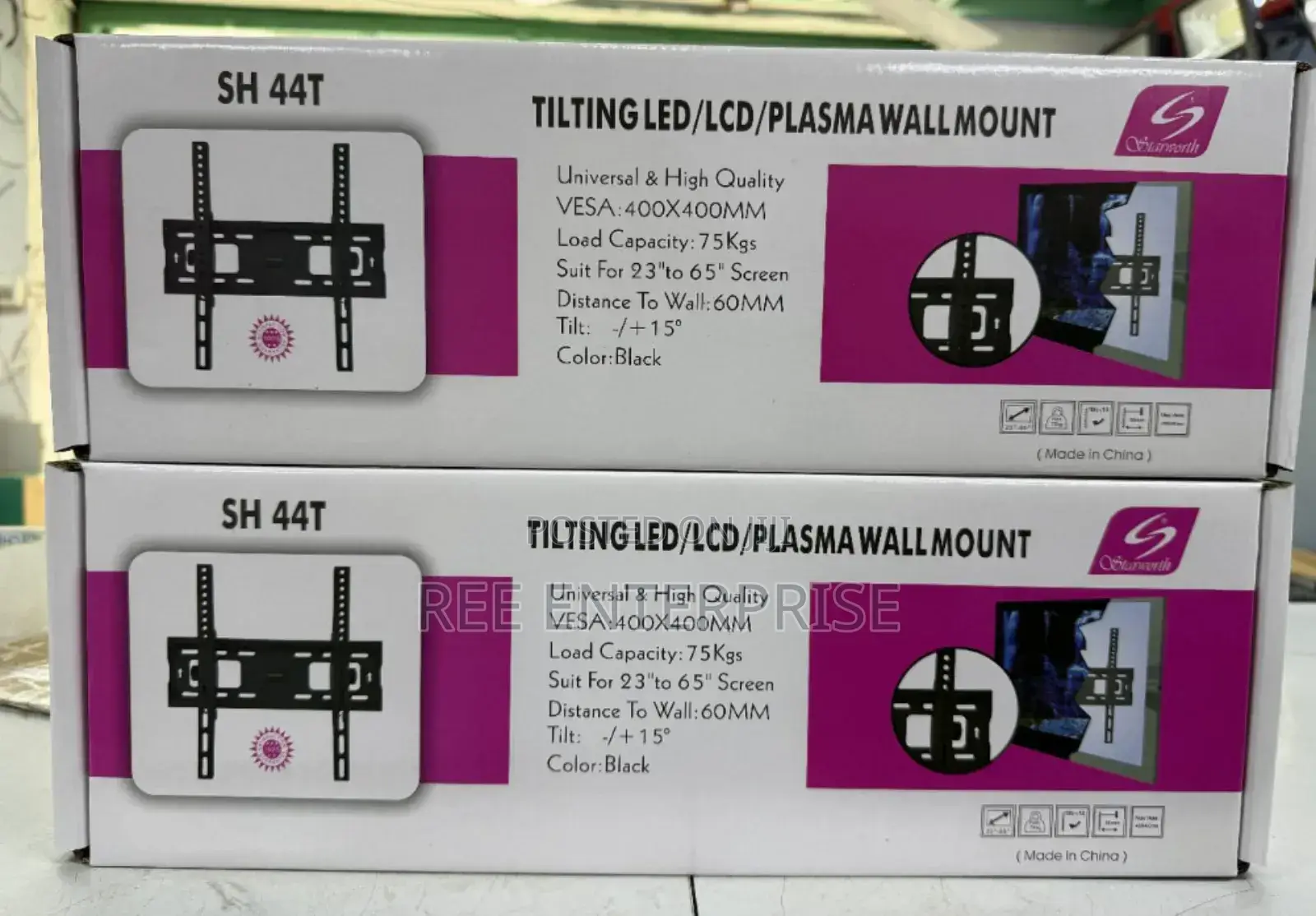 Wall Mount Tilting* *Sh-44t* *23"-65"