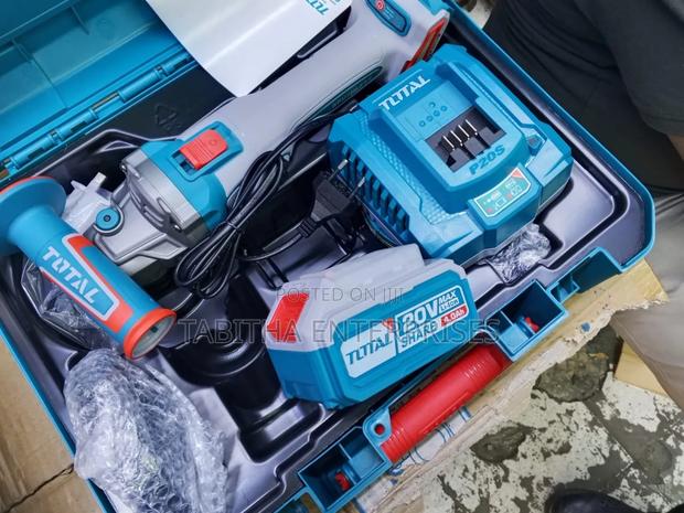 Total Cordless Angle Grinder
