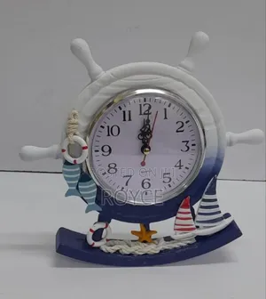 Wooden Sailor Frame Clock Deco