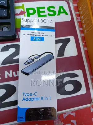 8-in-1 Type-C Usb Hub Adapter