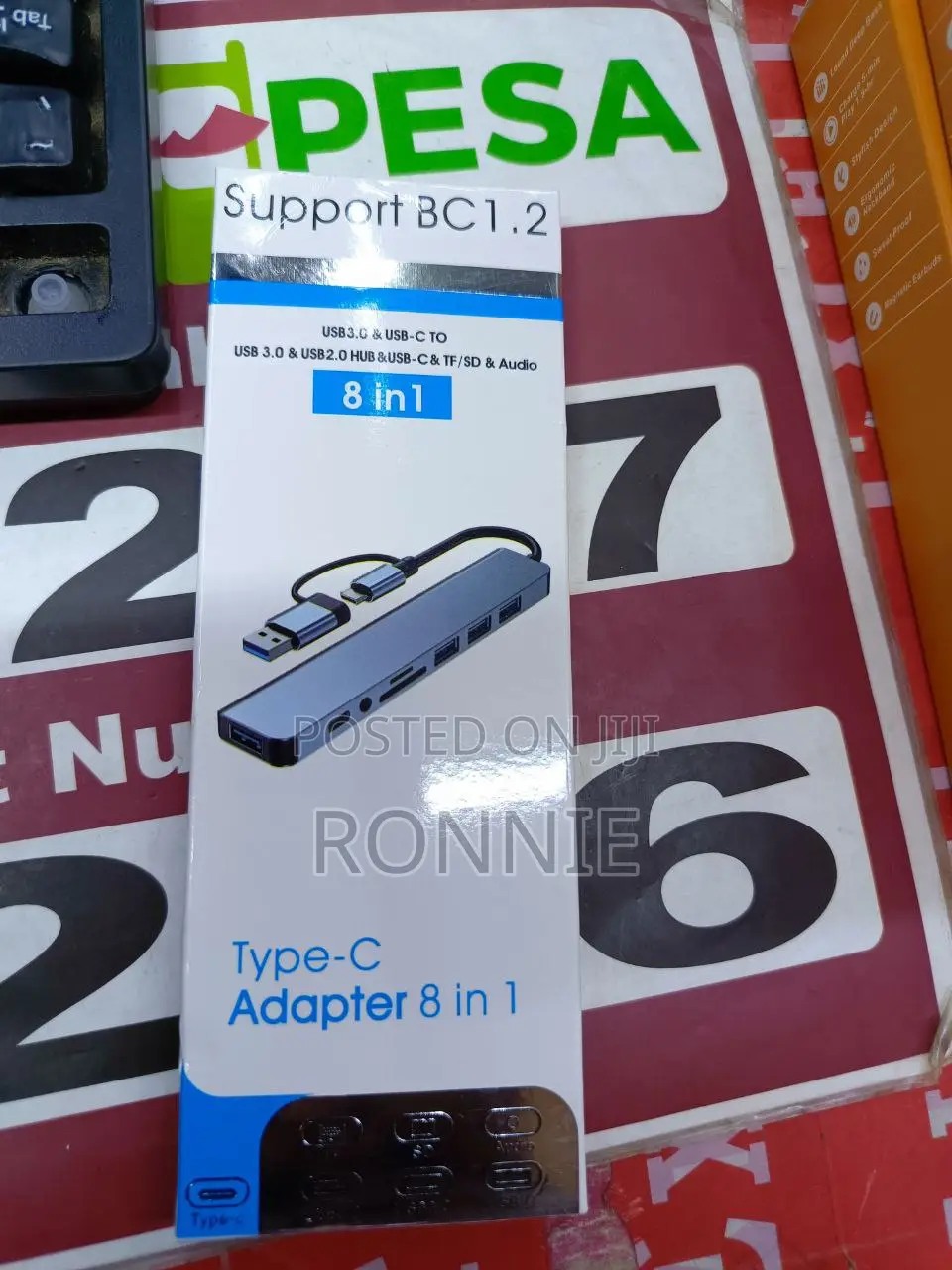 8-in-1 Type-C Usb Hub Adapter