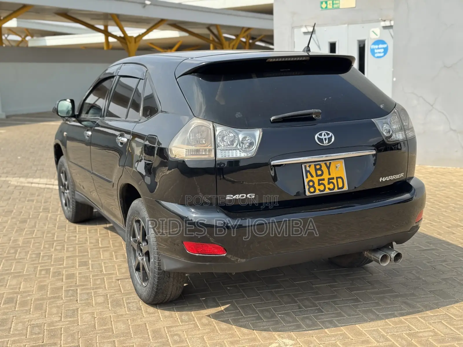 Toyota Harrier 2.4 2007 Black