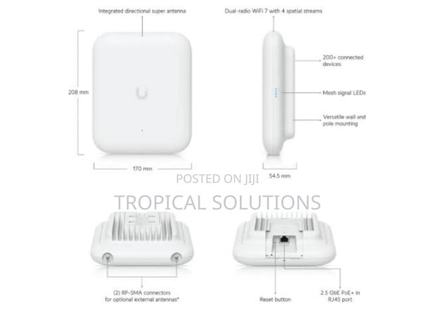 U7 Outdoor Ubiquiti Networks Unifi U7 Outdoor Wifi 7 Access Point