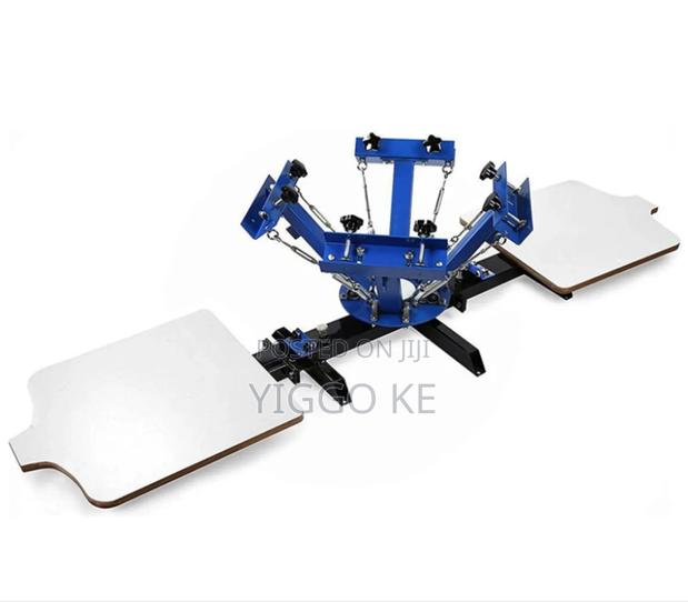 2 Stations 4 Colors Screen Printers